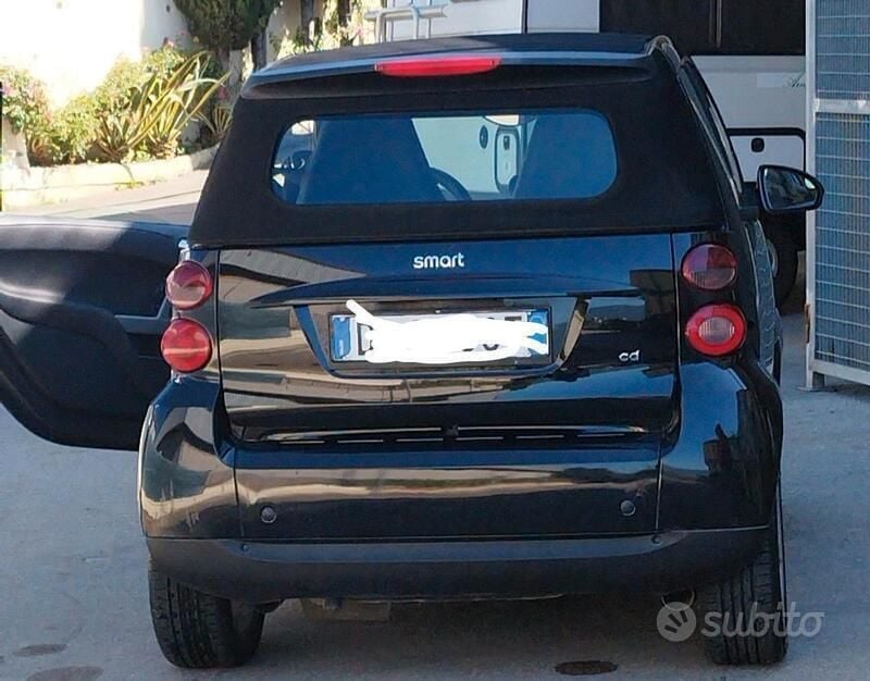Usata Smart ForTwo Cabrio 2007 Nero Cabrio