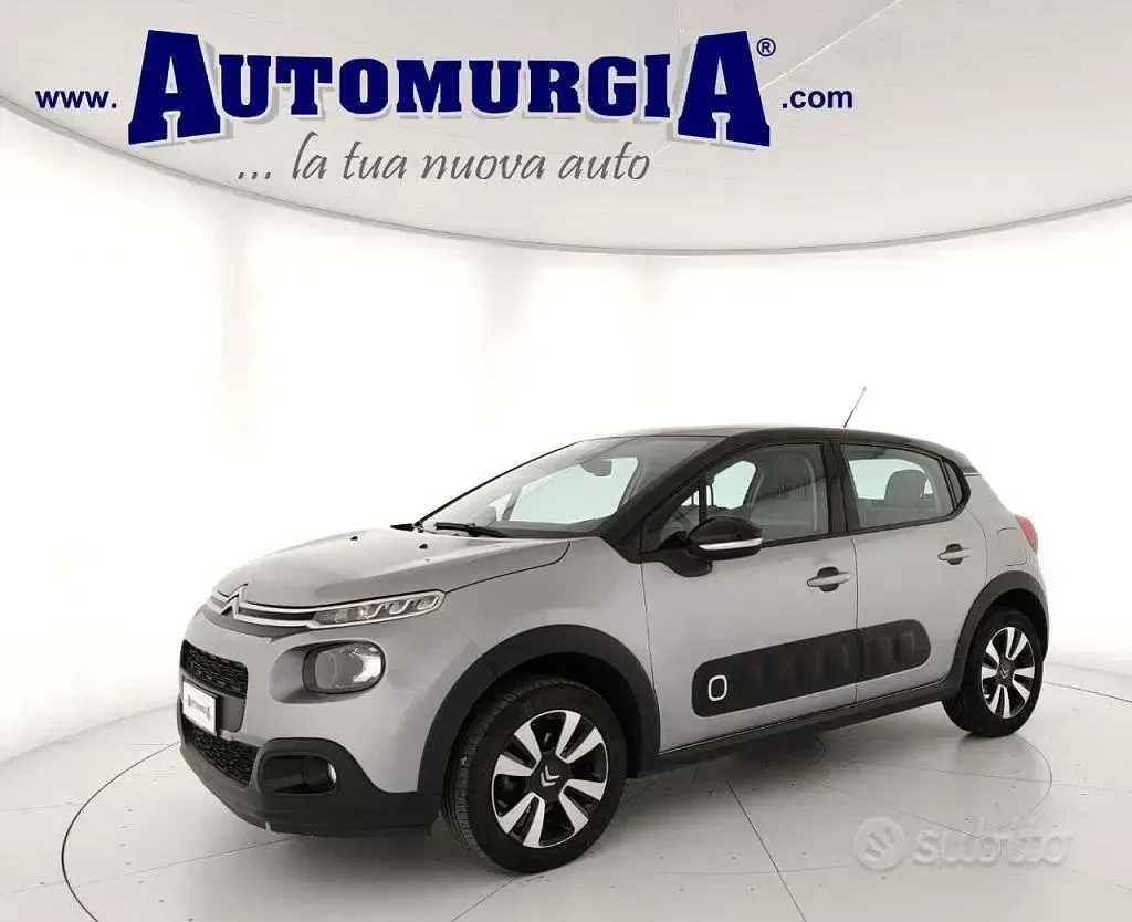 Usata Citroën C3 Shine 102 CV (75 kW) 2019 Grigio Utilitaria