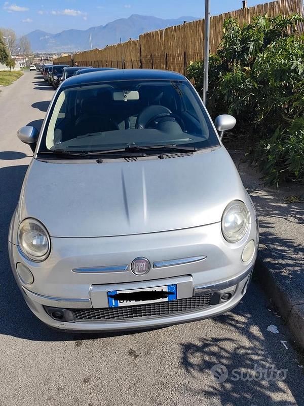 Usata Fiat 500 Sport 2009 Grigio Cabrio