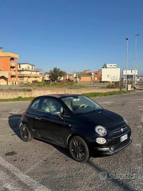 Usata Fiat 500 2010 Nero Cabrio