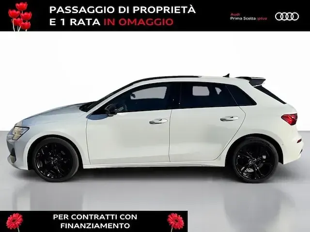 Usata Audi A3 Advanced Plus 116 CV (85 kW) 2025 Bianco ghiacciaio metallizzato Berlina