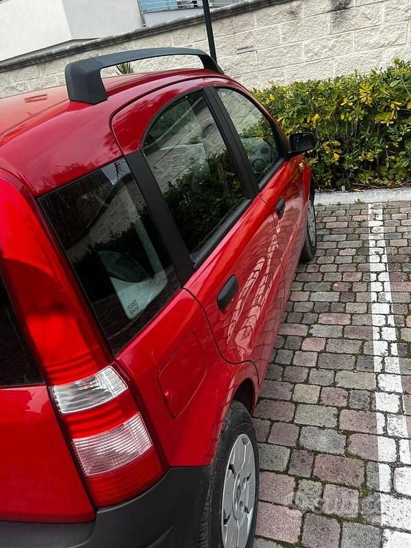 Usata Fiat Panda 2006 Rosso Utilitaria