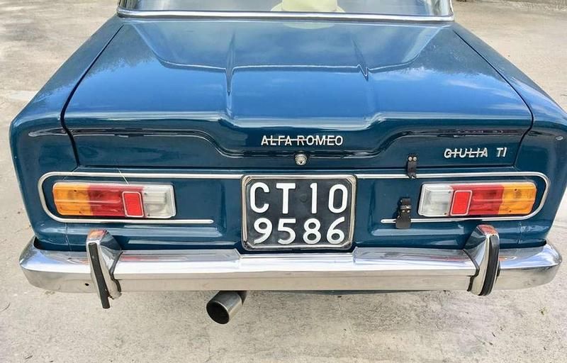 Usata Alfa Romeo Giulia Ti 92 CV (67 kW) 1964 Blu/azzurro