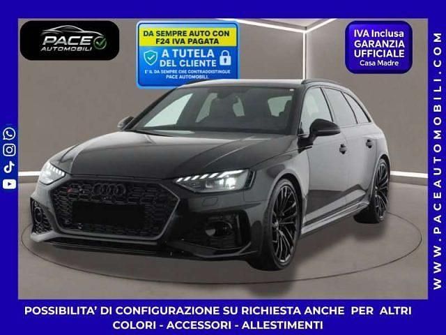 Usata Audi RS4 450 CV (330 kW) 2024 Nero metallizzato Station wagon