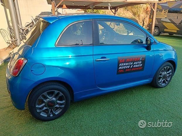 Usata Fiat 500 Sport 95 CV (69 kW) 2016 Blu Berlina