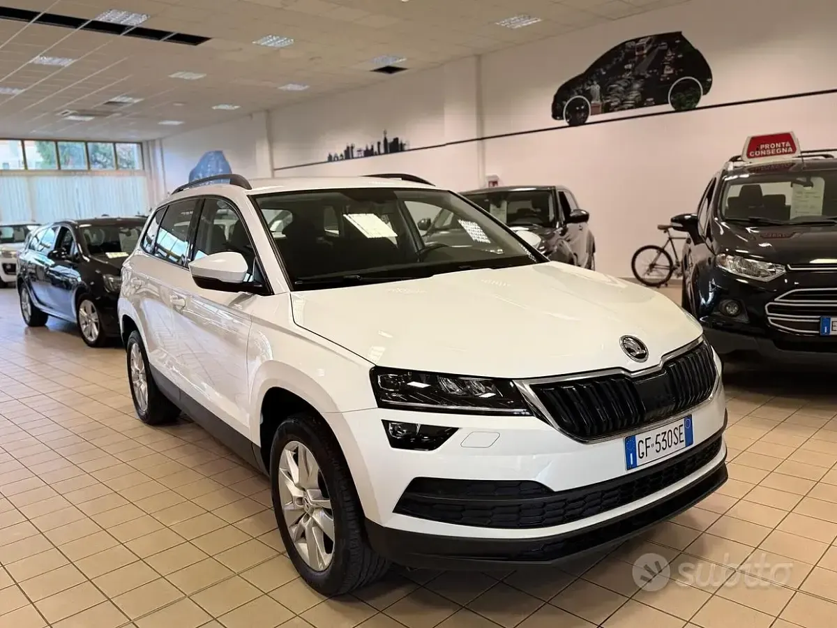 Usata Skoda Karoq SportLine 116 CV (85 kW) 2021 Bianco SUV