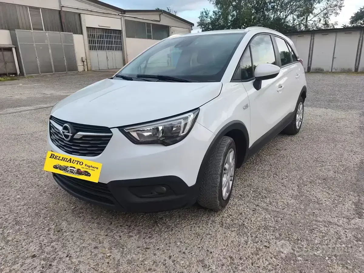 Usata Opel Crossland X 102 CV (75 kW) 2020 Bianco SUV