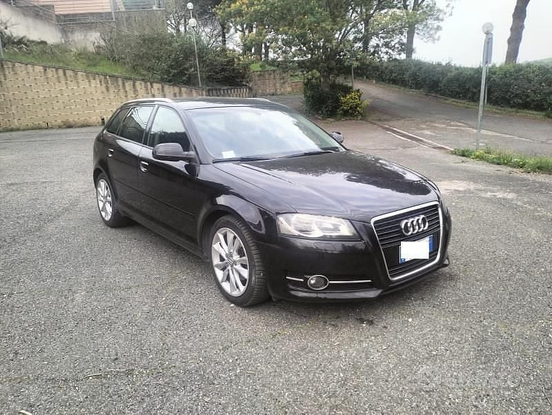 Usata Audi A3 Ambition 140 CV (102 kW) 2011 Nero Utilitaria