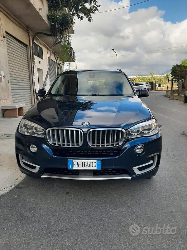 Usata BMW X5 258 CV (189 kW) 2015 Blu SUV