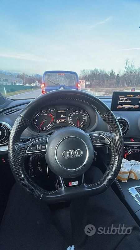 Usata Audi A3 S-Line 2015 Nero Berlina