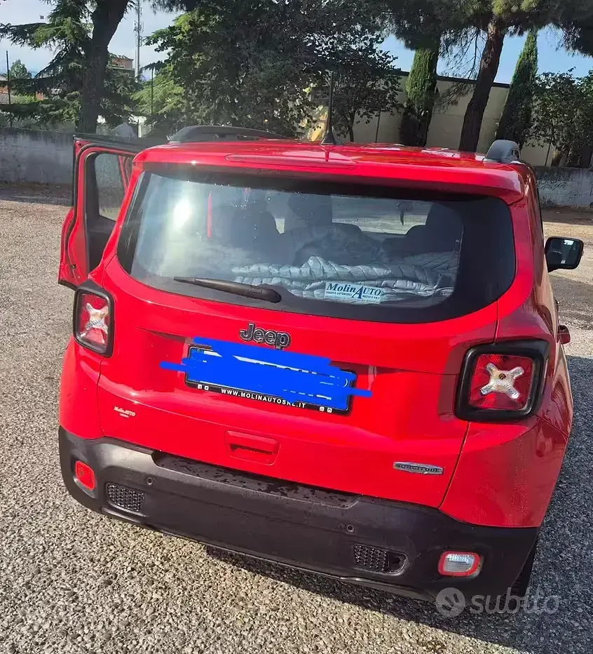 Usata Jeep Renegade 130 CV (95 kW) 2021 Rosso SUV