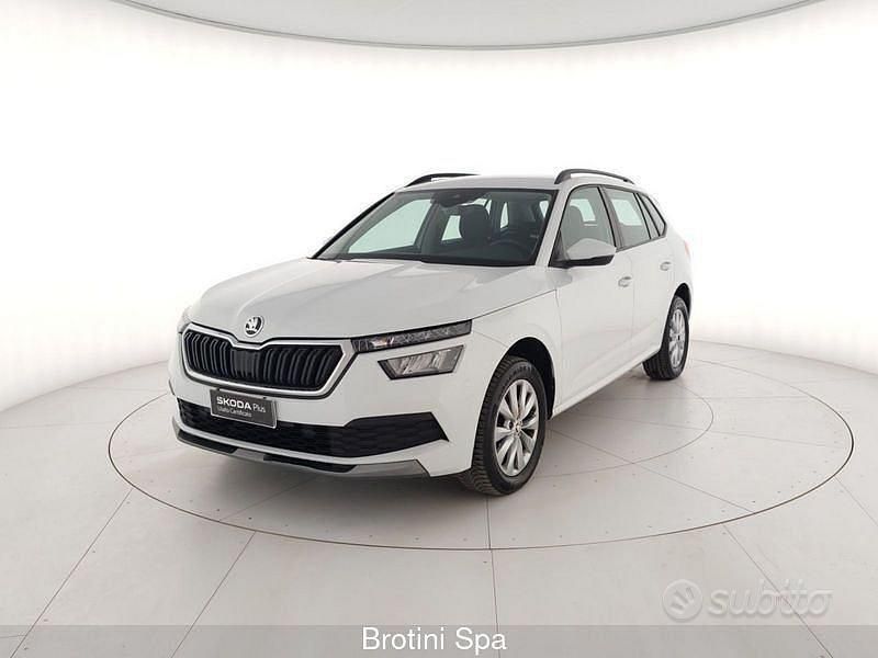 Usata Skoda Kamiq Ambition 90 CV (66 kW) 2022 Bianco SUV