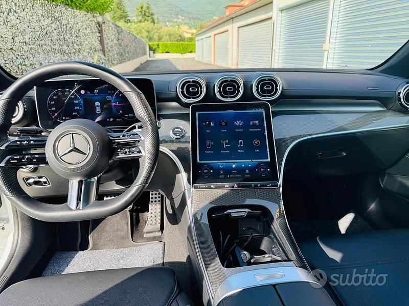 Usata Mercedes C300 AMG Line Premium Plus 265 CV (194 kW) 2022 Bianco Berlina