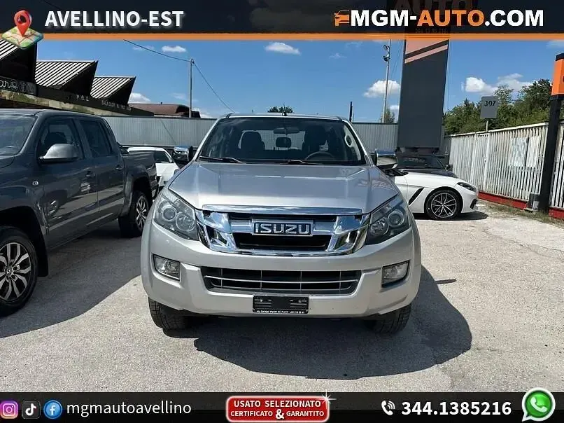 Usata Isuzu D-Max 163 CV (119 kW) 2013 Grigio Cabrio