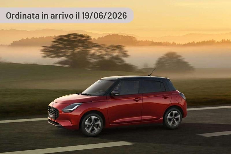 Nuova Suzuki Swift 83 CV (61 kW) 2026 Argento Utilitaria