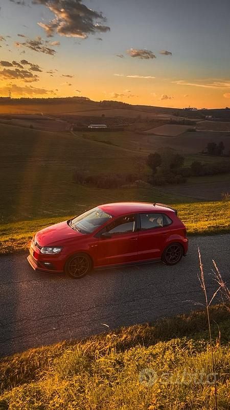 Usata VW Polo GTI 192 CV (141 kW) 2015 Rosso Berlina