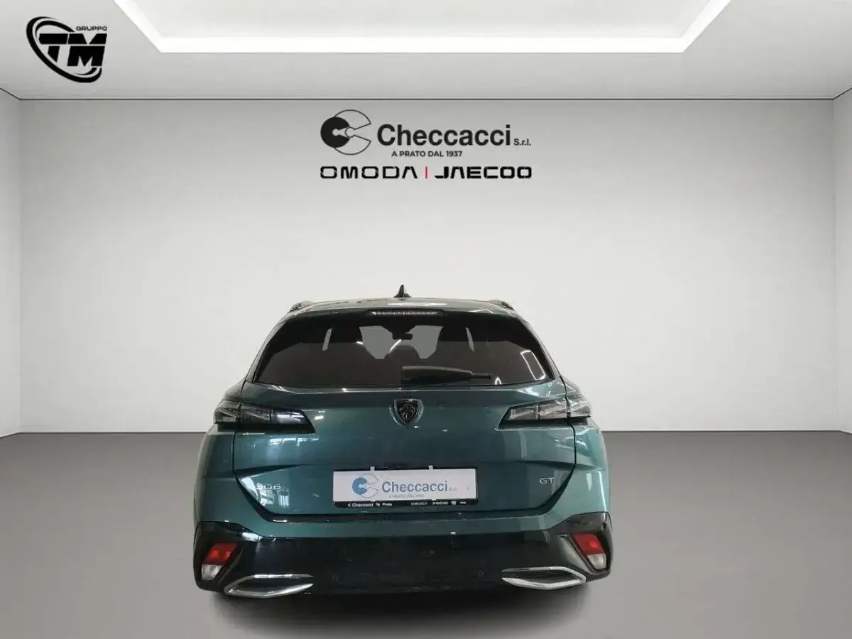 Usata Peugeot 308 SW GT 131 CV (96 kW) 2022 Verde Station wagon
