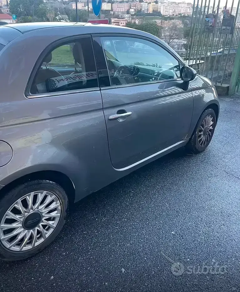 Usata Fiat 500 75 CV (55 kW) 2016 Grigio Utilitaria