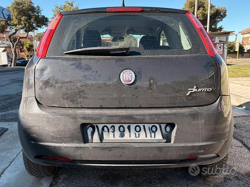Usata Fiat Grande Punto 2010 Nero Utilitaria