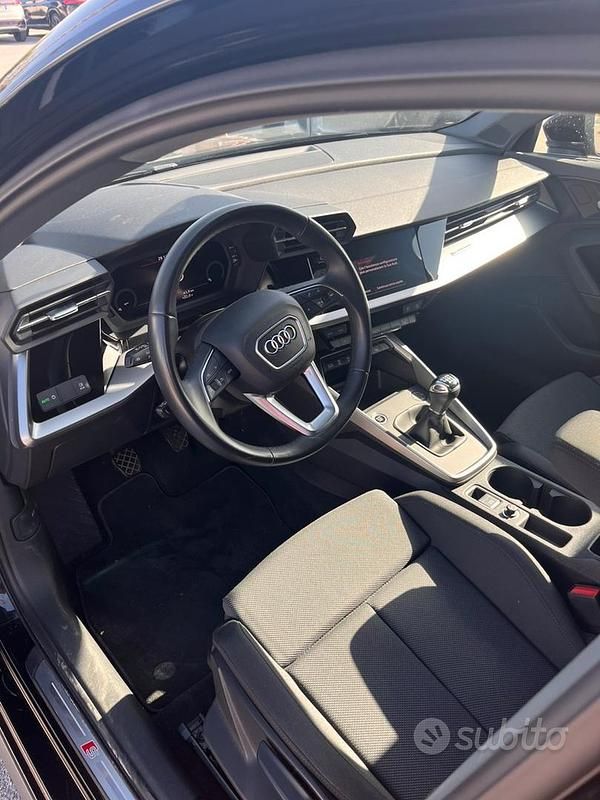 Usata Audi A3 S-Line 150 CV (110 kW) 2023 Nero Berlina