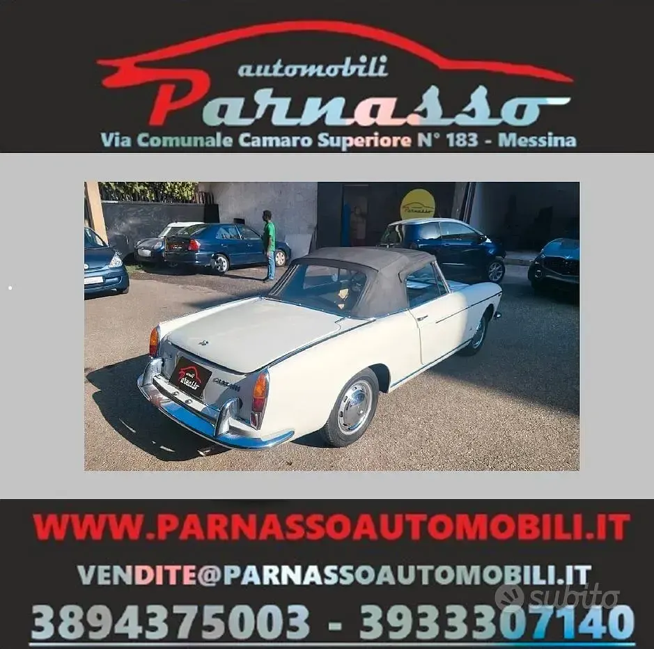 Usata Fiat 1500 71 CV (52 kW) 1960 Bianco Cabrio