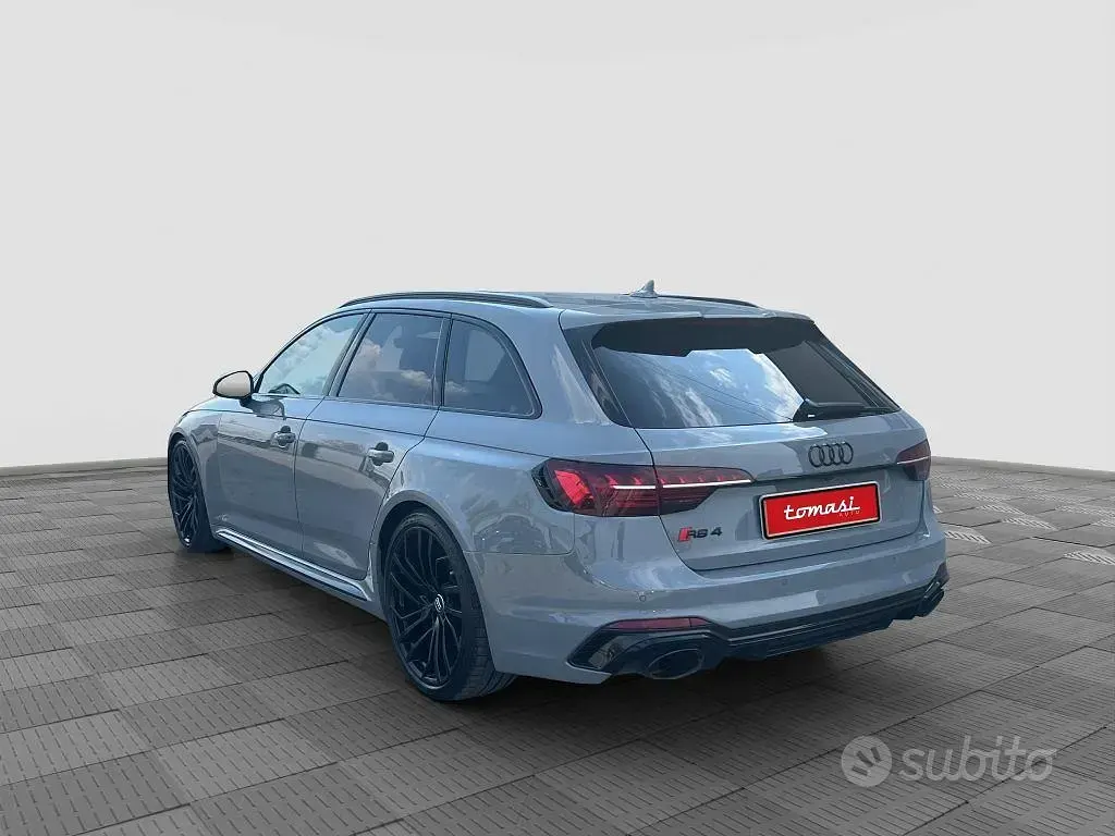 Usata Audi RS4 Ambiente 450 CV (330 kW) 2020 Grigio Station wagon