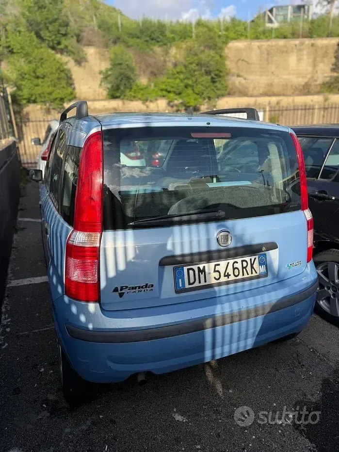Usata Fiat Panda Dynamic 60 CV (44 kW) 2007 Blu Utilitaria