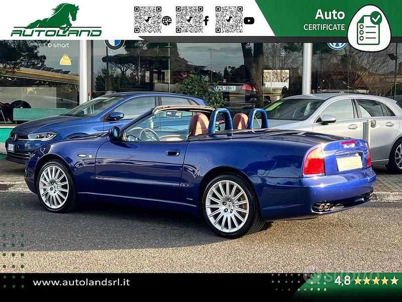 Usata Maserati Spyder 390 CV (286 kW) 2002 Blu Cabrio