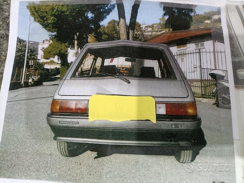 Usata Innocenti 3-Cilindri 1988 Grigio Utilitaria