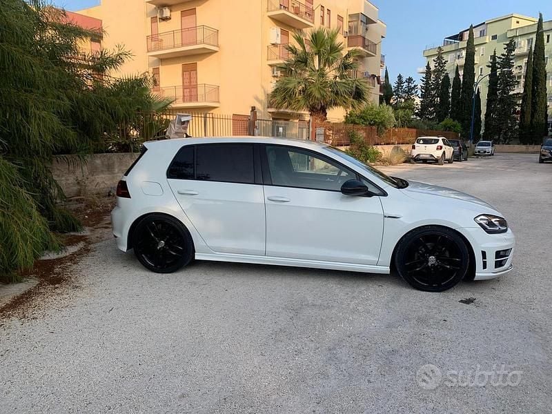 Usata VW Golf VII R-line 2016 Bianco Berlina