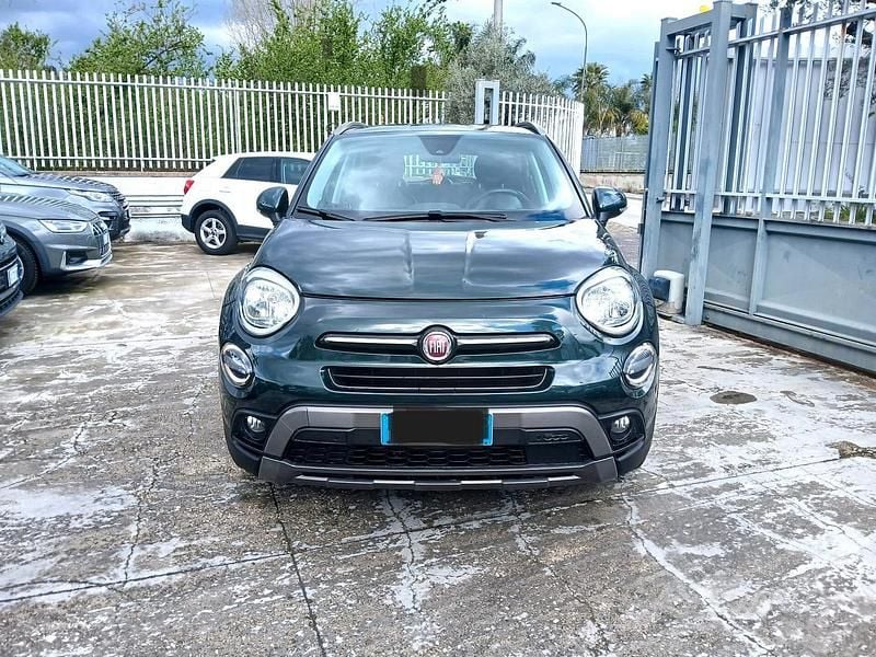 Usata Fiat 500X Cross 130 CV (95 kW) 2021 Verde SUV