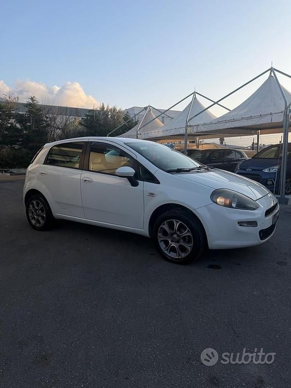 Usata Fiat Punto Easy 77 CV (56 kW) 2012 Bianco Utilitaria