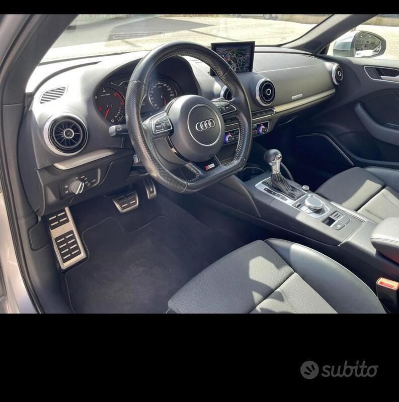 Usata Audi A3 S-Line 184 CV (135 kW) 2014 Grigio Berlina