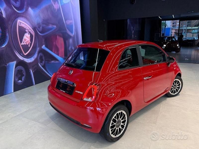 Usata Fiat 500 Pop 69 CV (50 kW) 2021 Rosso Utilitaria