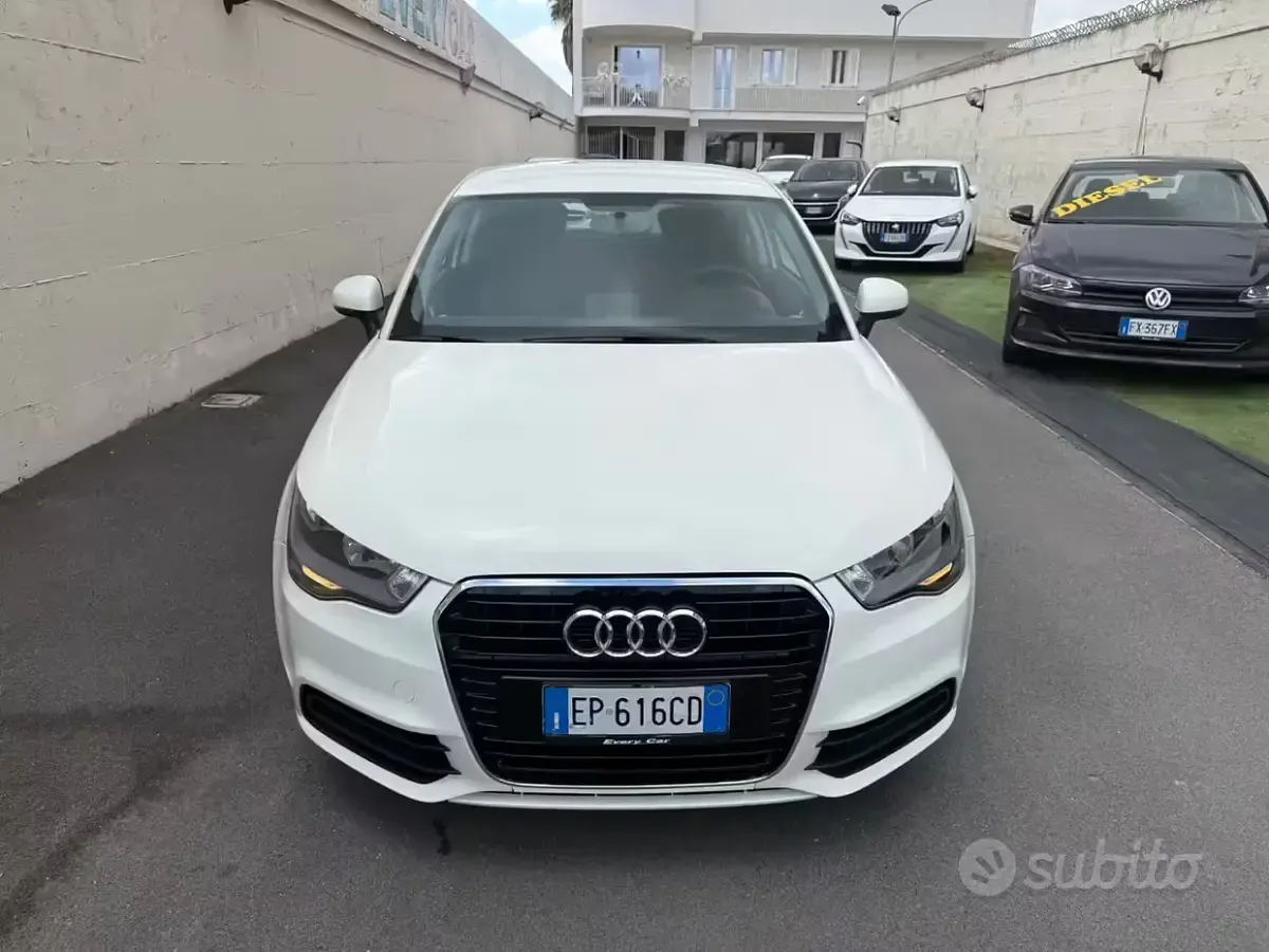 Usata Audi A1 86 CV (63 kW) 2013 Bianco Utilitaria