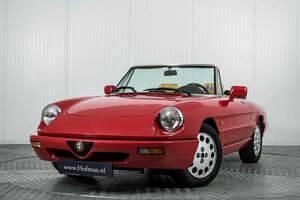 Usata Alfa Romeo Spider 117 CV (86 kW) 1991 Rosso Cabrio