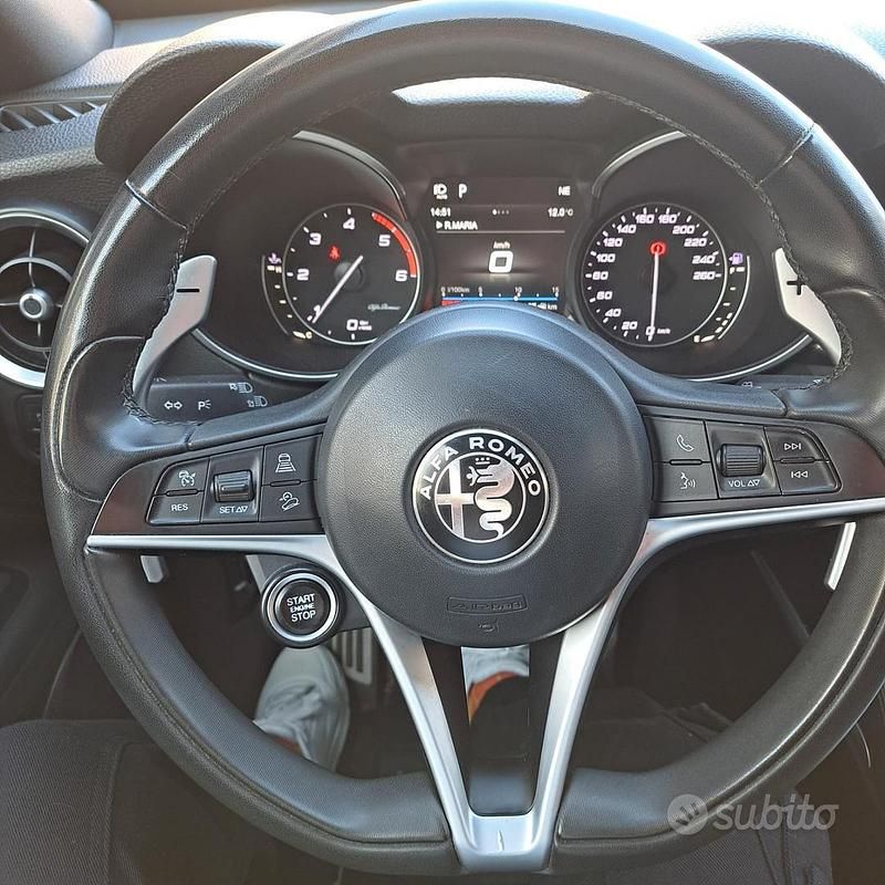 Usata Alfa Romeo Stelvio 210 CV (154 kW) 2018 Nero SUV