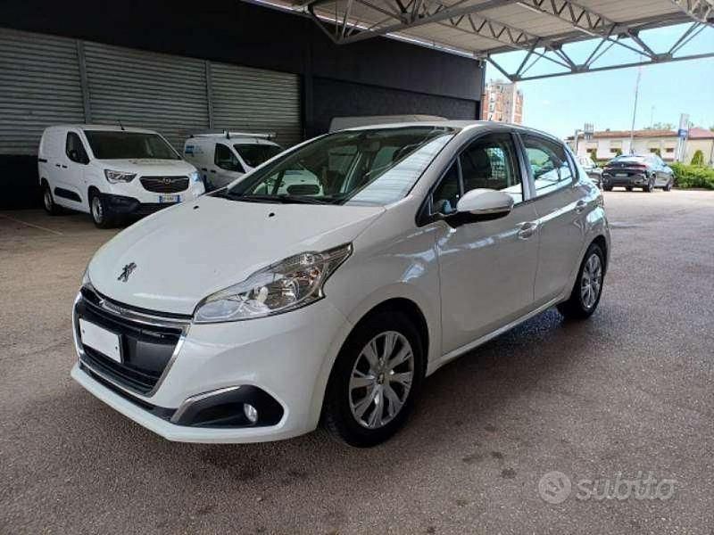 Usata Peugeot 208 75 CV (55 kW) 2018 Bianco Utilitaria