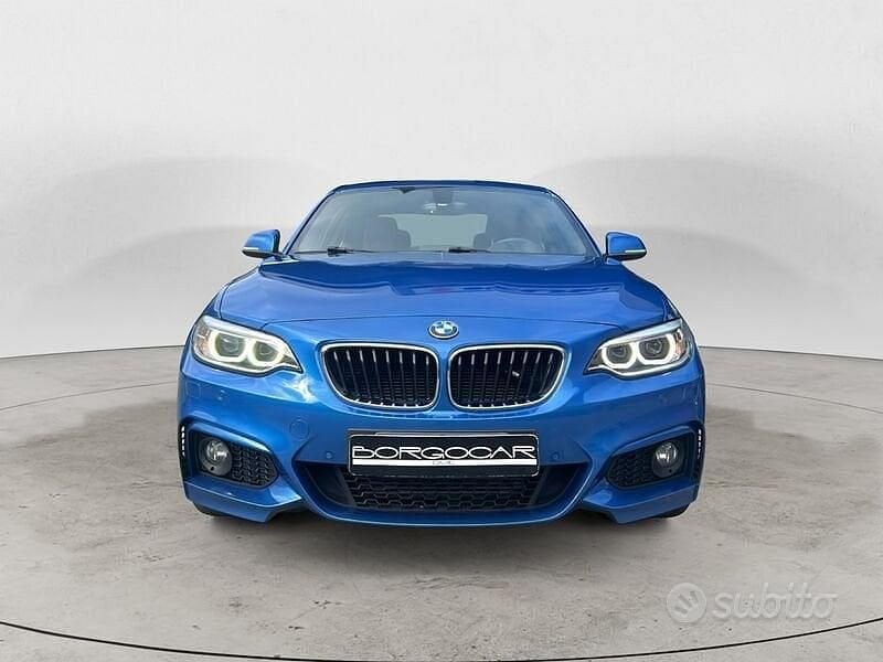 Usata BMW 220 M Sport 190 CV (139 kW) 2016 Blu Coupé