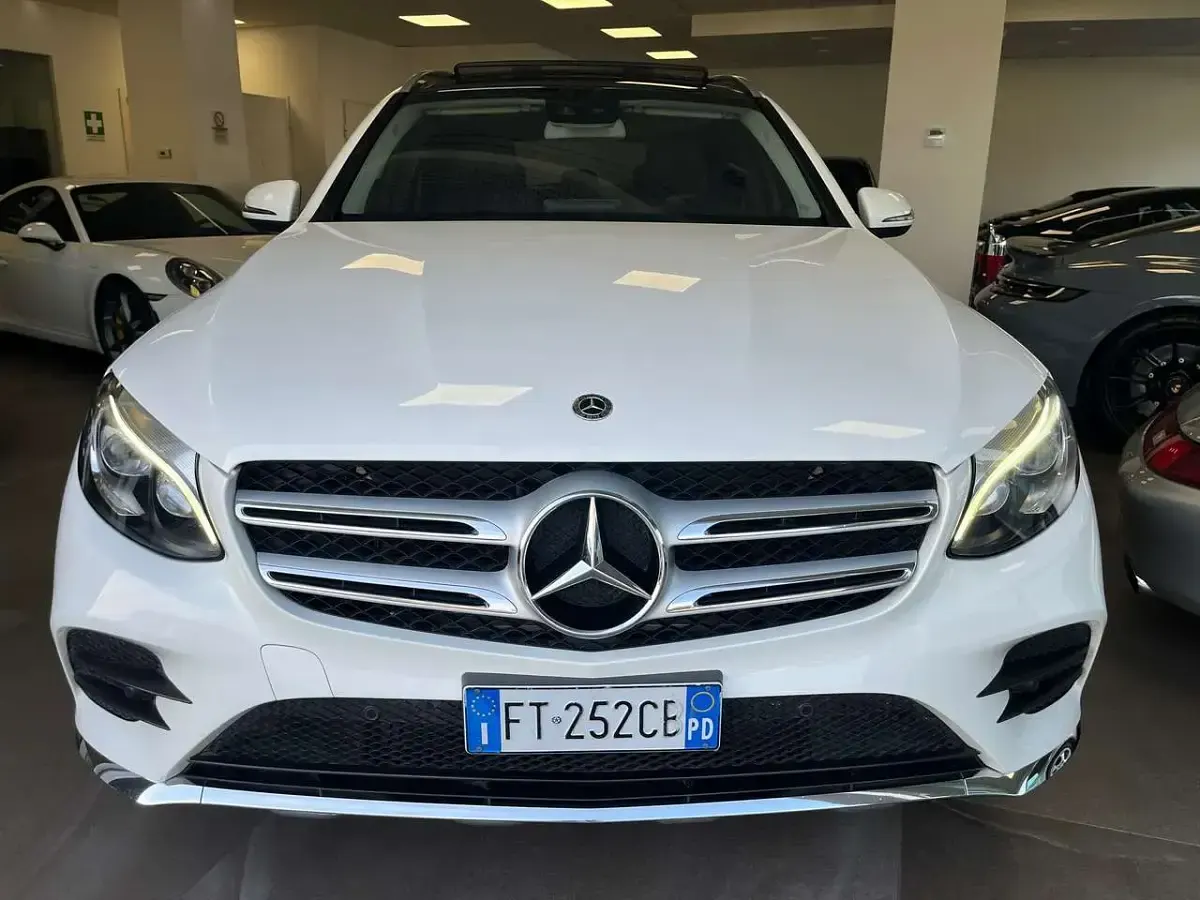Usata Mercedes GLC250 Premium 204 CV (150 kW) 2018 Bianco SUV