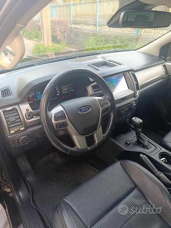 Usata Ford Ranger Limited 170 CV (125 kW) 2020 Nero Pick-up
