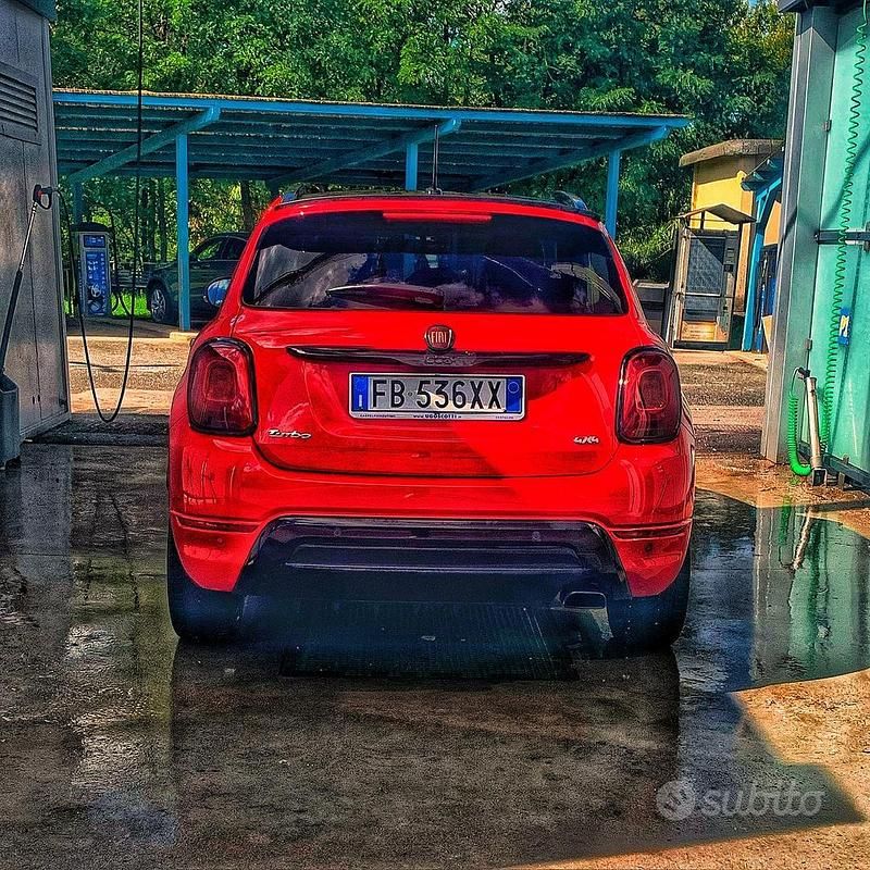 Usata Fiat 500X Cross Plus 140 CV (102 kW) 2014 Rosso SUV