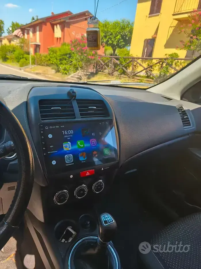 Usata Mitsubishi ASX 114 CV (83 kW) 2016 Nero SUV