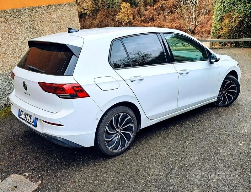 Usata VW Golf VII 115 CV (84 kW) 2020 Bianco Berlina