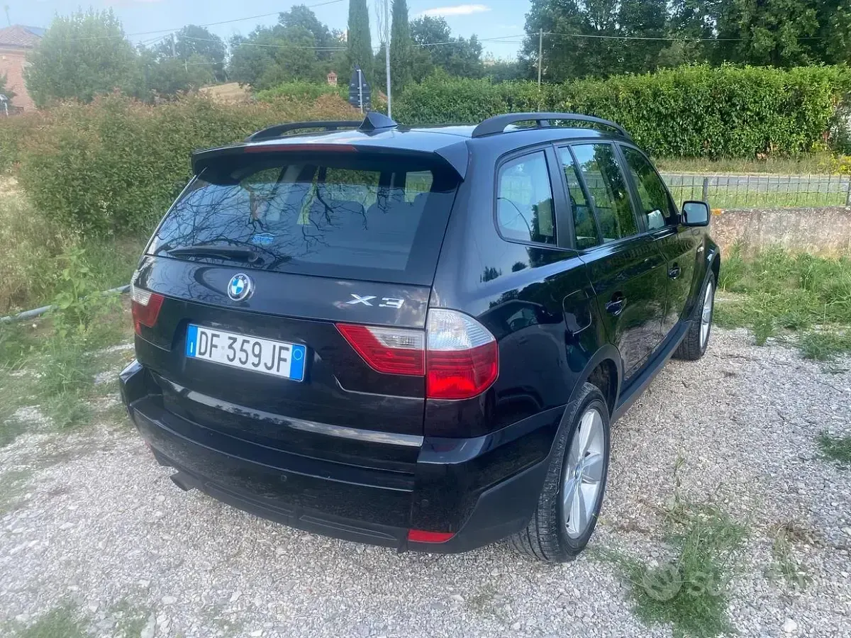 Usata BMW X3 150 CV (110 kW) 2007 Nero SUV