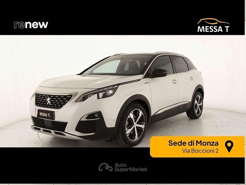 Usata Peugeot 3008 GT-line 120 CV (88 kW) 2017 Bianco SUV