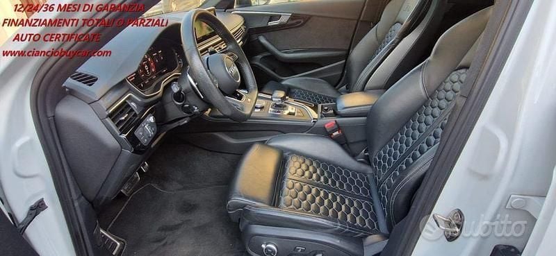 Usata Audi RS4 S-Line 450 CV (330 kW) 2019 Bianco Station wagon