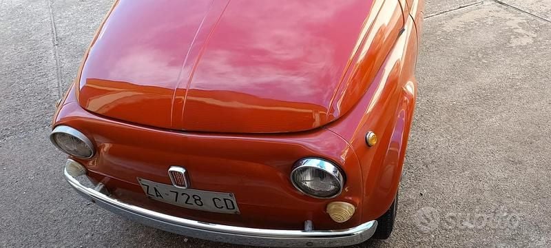 Usata Fiat 500 1960 Rosso Utilitaria