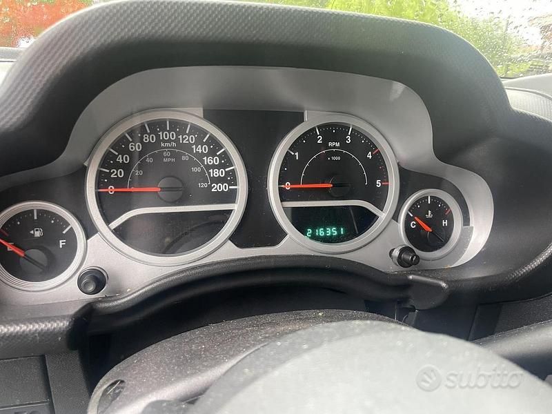 Occasion Jeep Wrangler Sahara 200 PK (147 kW) 2010 Groen SUV