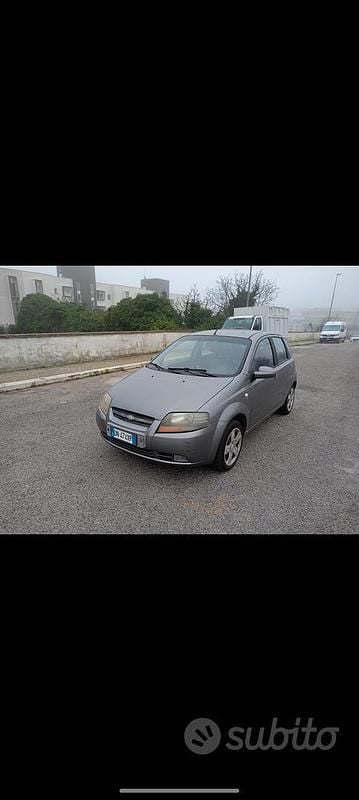 Usata Chevrolet Kalos 72 CV (52 kW) 2009 Grigio Berlina